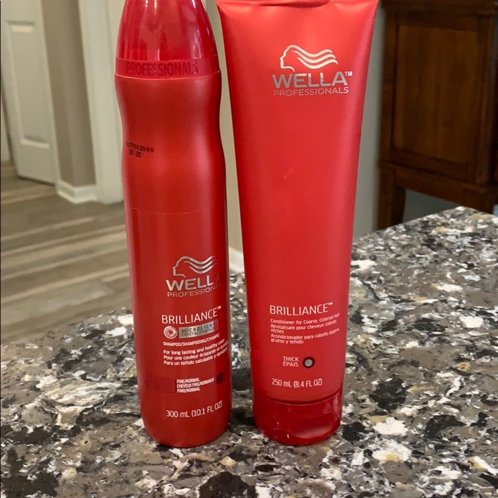 Wella Professional Shampoo and Conditioner